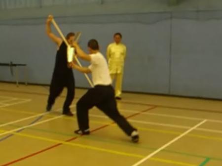 Shaolin Weapon Sparring