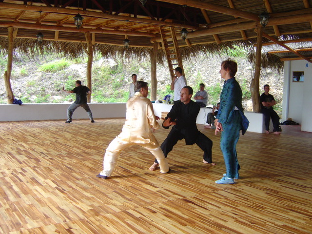 Taijiquan sparring