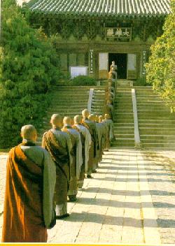 Zen monks