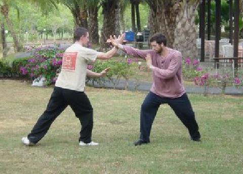 Taijiquan sparring