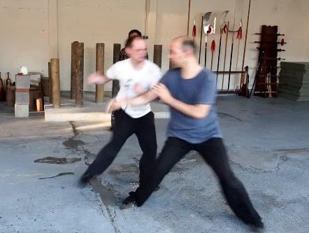 Kung fu sparring