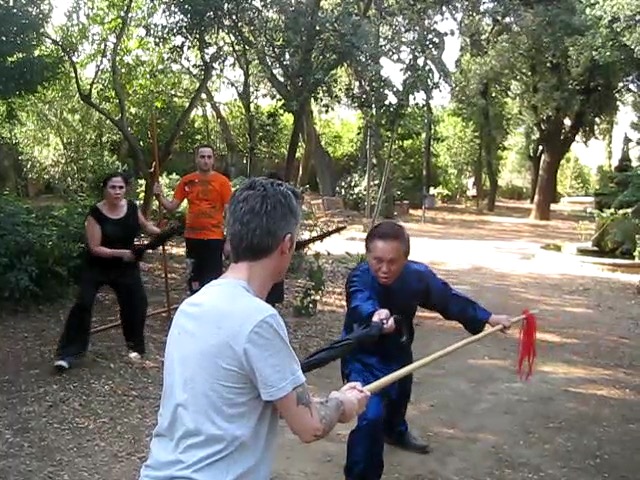 body and mind in kungfu training