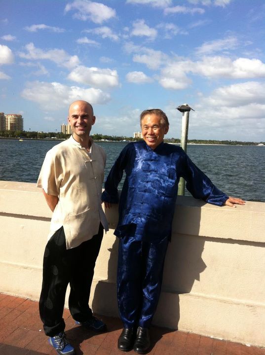 Sifu Anthony Korahais and Grandmaster Wong Kiew Kit