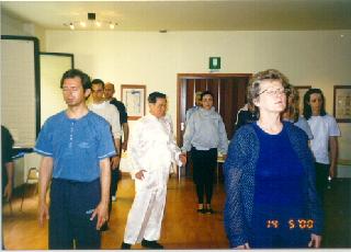 chi kung class in Italy
