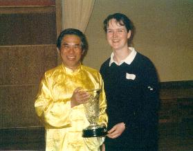 Sharon O' Boyle and Sifu Wong