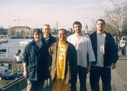 Sifu wong and some of his desciples