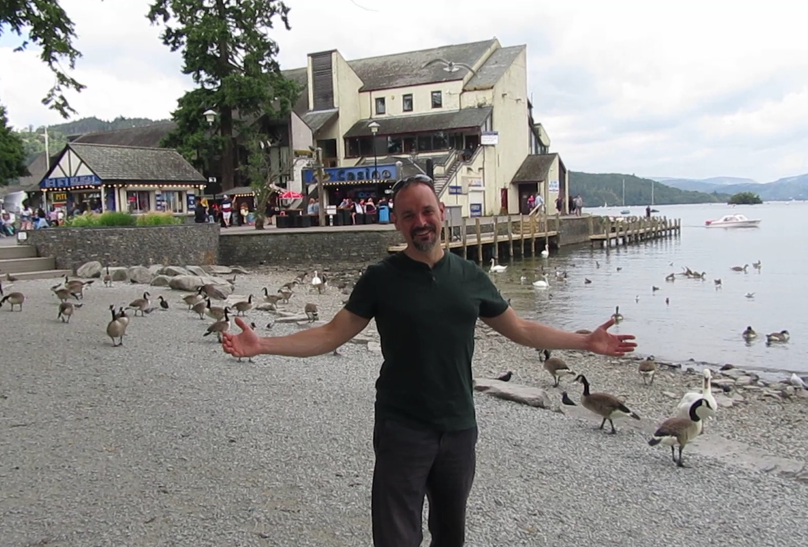 The happiness of Sifu Tim Franklin in Windermere can be easily felt