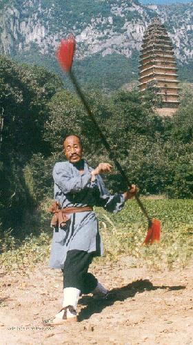 modern Shaolin monk