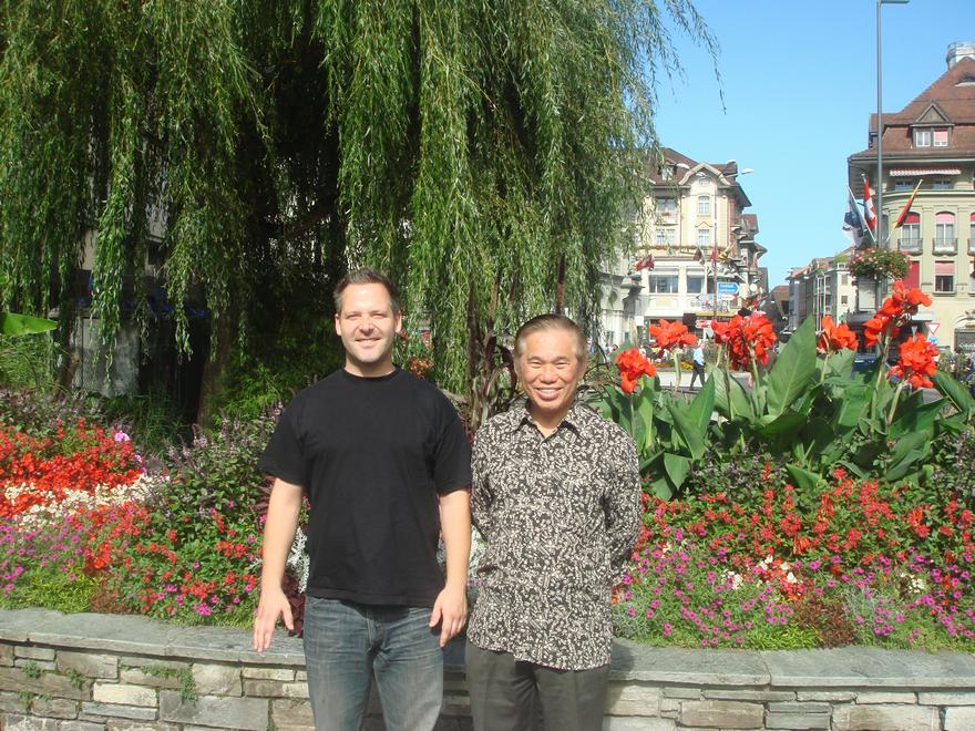 Sifu Roland and Grandmaster Wong