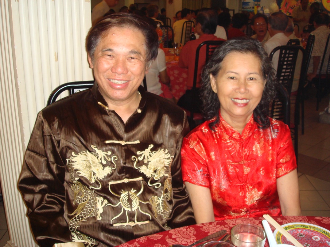 Grandmaster Wong and Wife