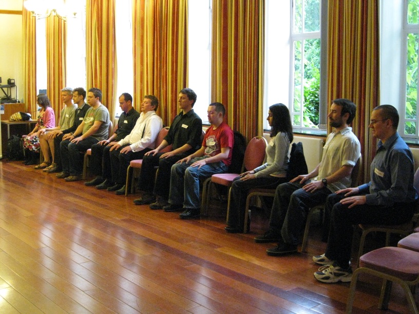 a Zen class in Londont