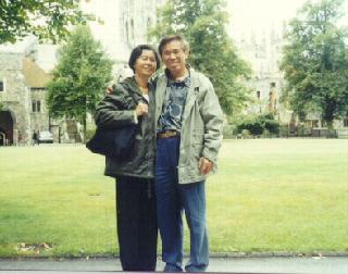 Grandmaster Wong and his Wife