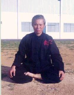 Sifu Wong in Zen meditation