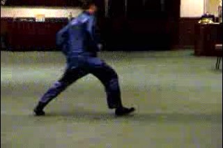 Shaolin Kung Fu footwork