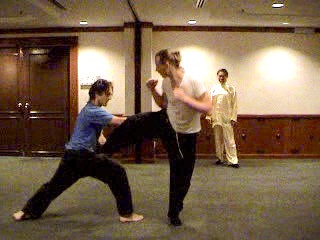 Shaolin Kung Fu against Taekwondo